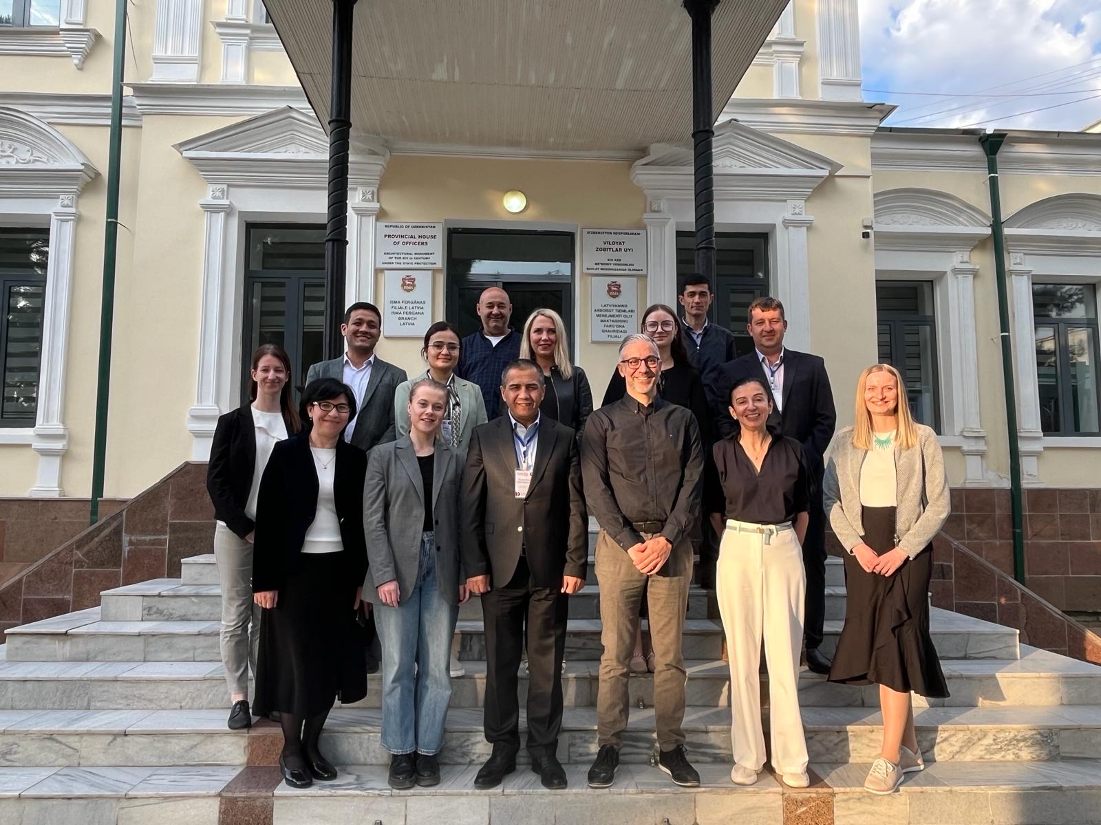 AIKA carries out a study field assessment visit in Uzbekistan